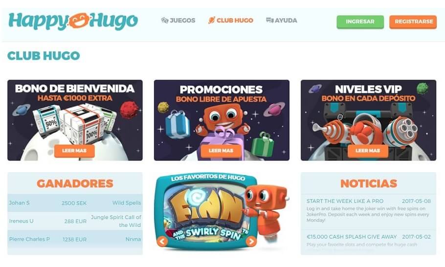 happy hugo promociones