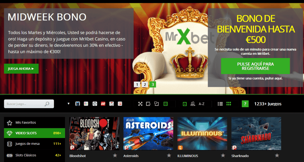 Mrxbet Casino bonos